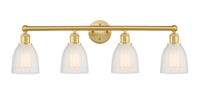 Edison Bath Vanity Light Cast Brass 35 Inch