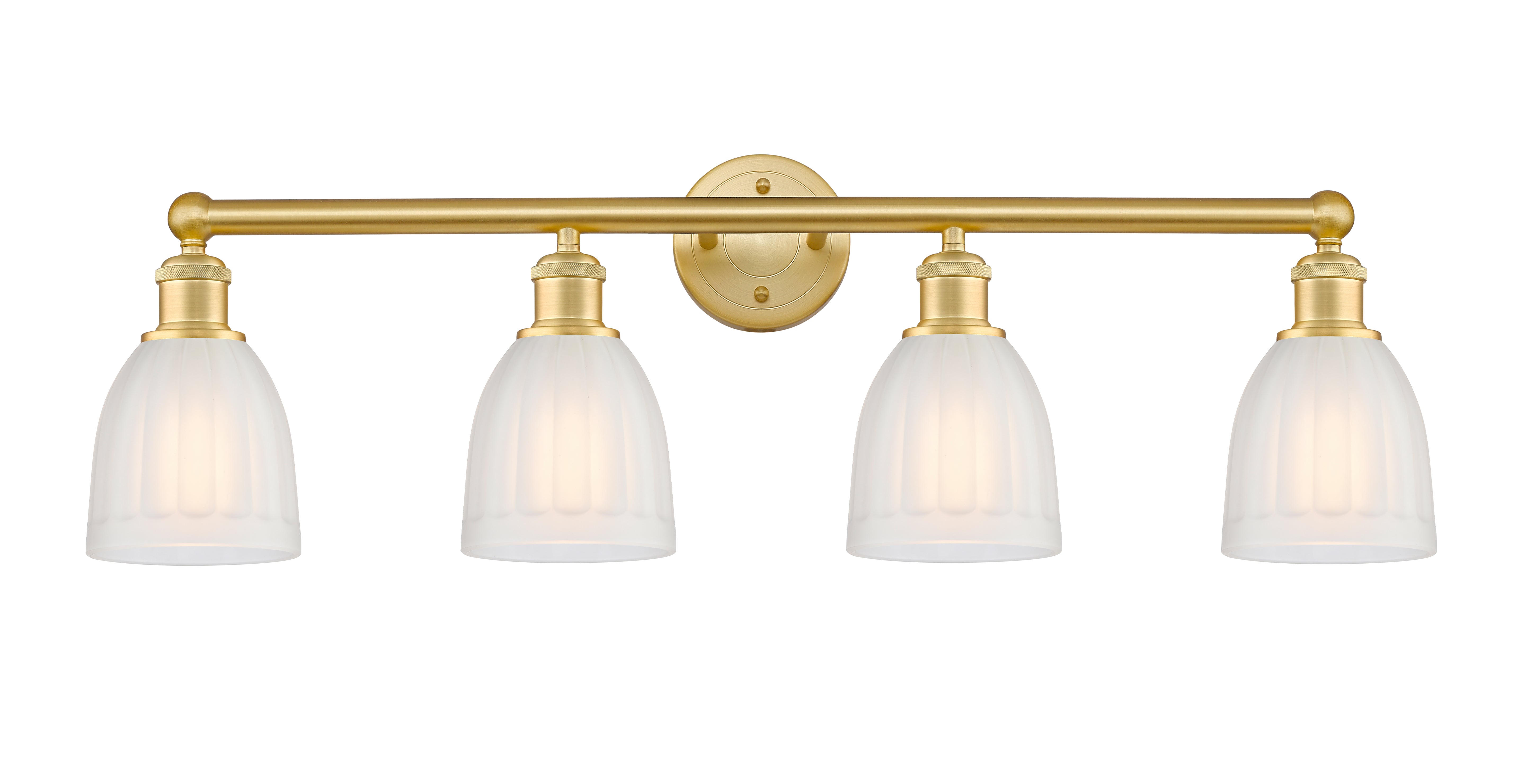 Edison Bath Vanity Light Cast Brass 35 Inch