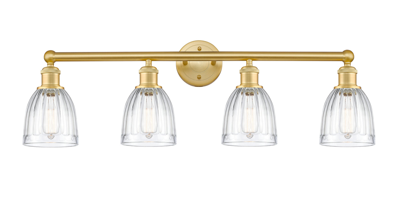 Edison Bath Vanity Light Cast Brass 35 Inch