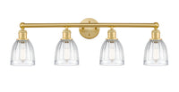 Edison Bath Vanity Light Cast Brass 35 Inch