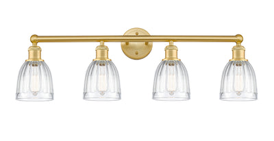 Edison Bath Vanity Light Cast Brass 35 Inch