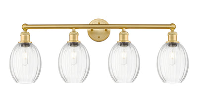 Edison Bath Vanity Light Cast Brass Glass