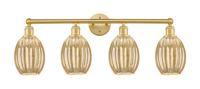 Edison Bath Vanity Light Cast Brass Glass