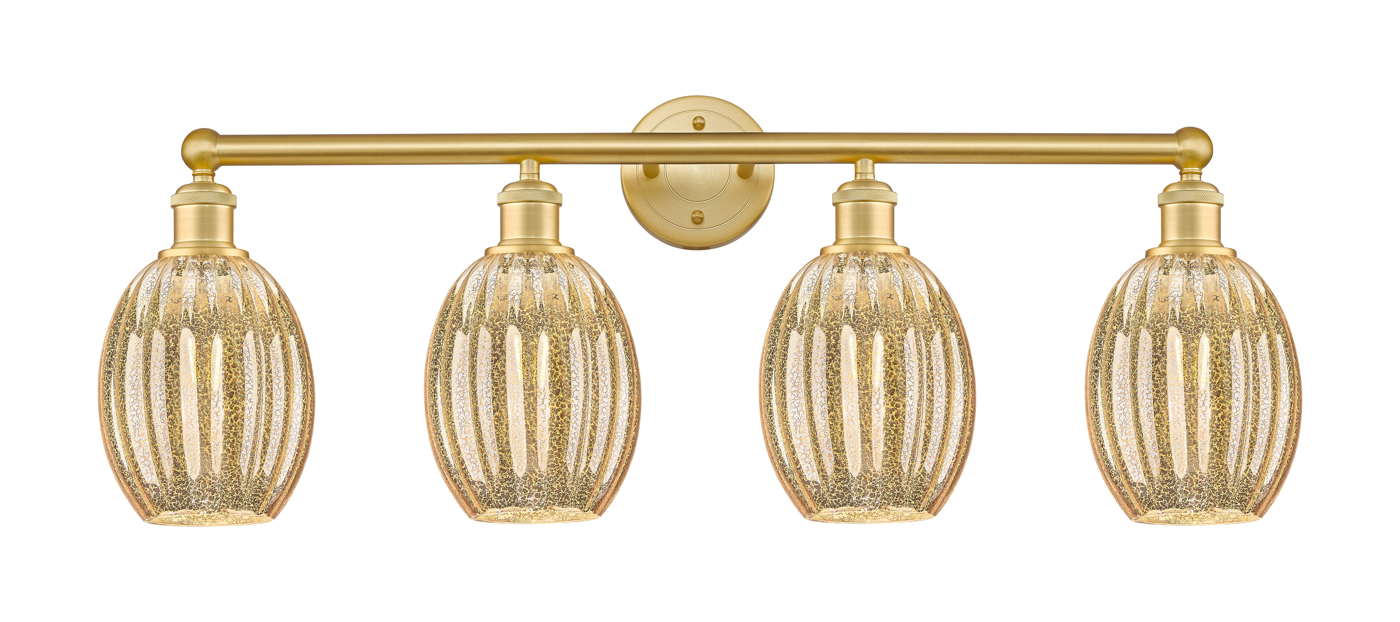 Edison Bath Vanity Light Cast Brass Glass
