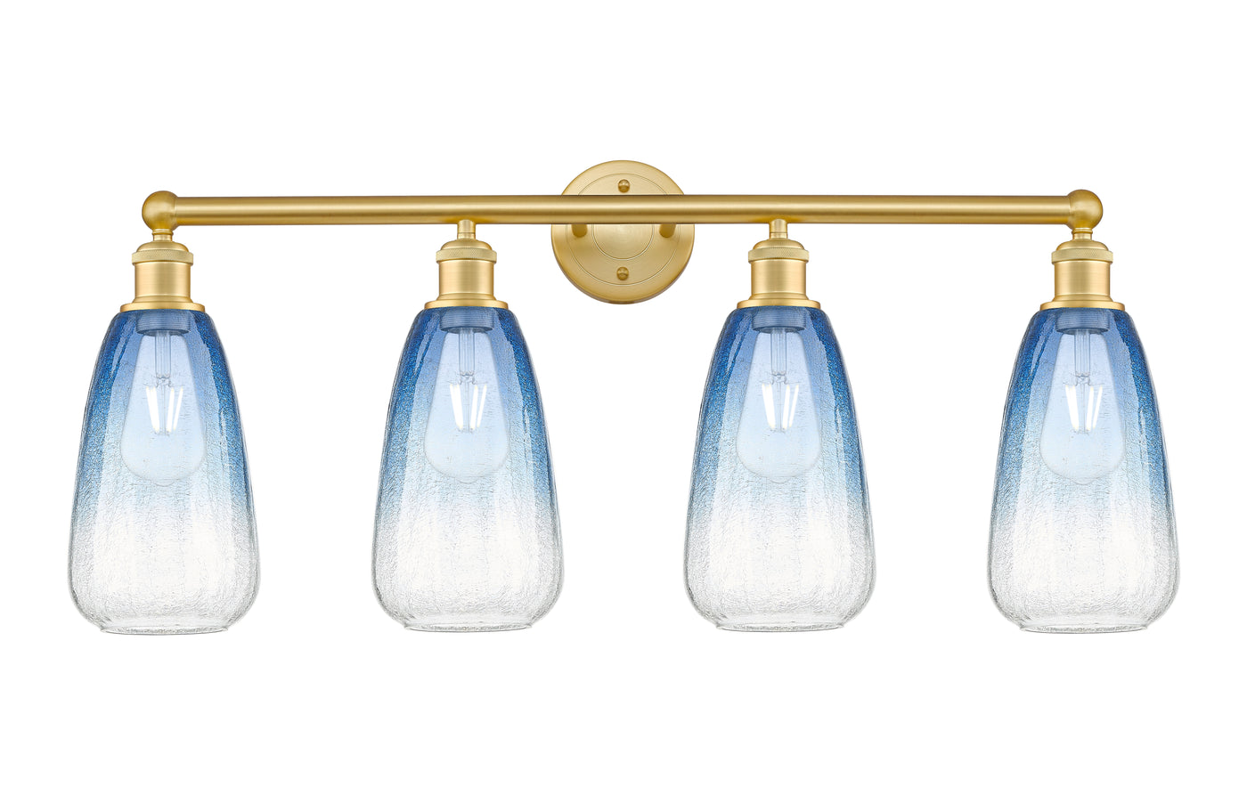 Edison Bath Vanity Light Cast Brass