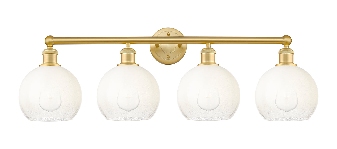 Edison Bath Vanity Light Cast Brass 33 Inch