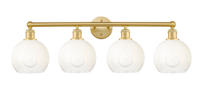 Edison Bath Vanity Light Cast Brass 33 Inch