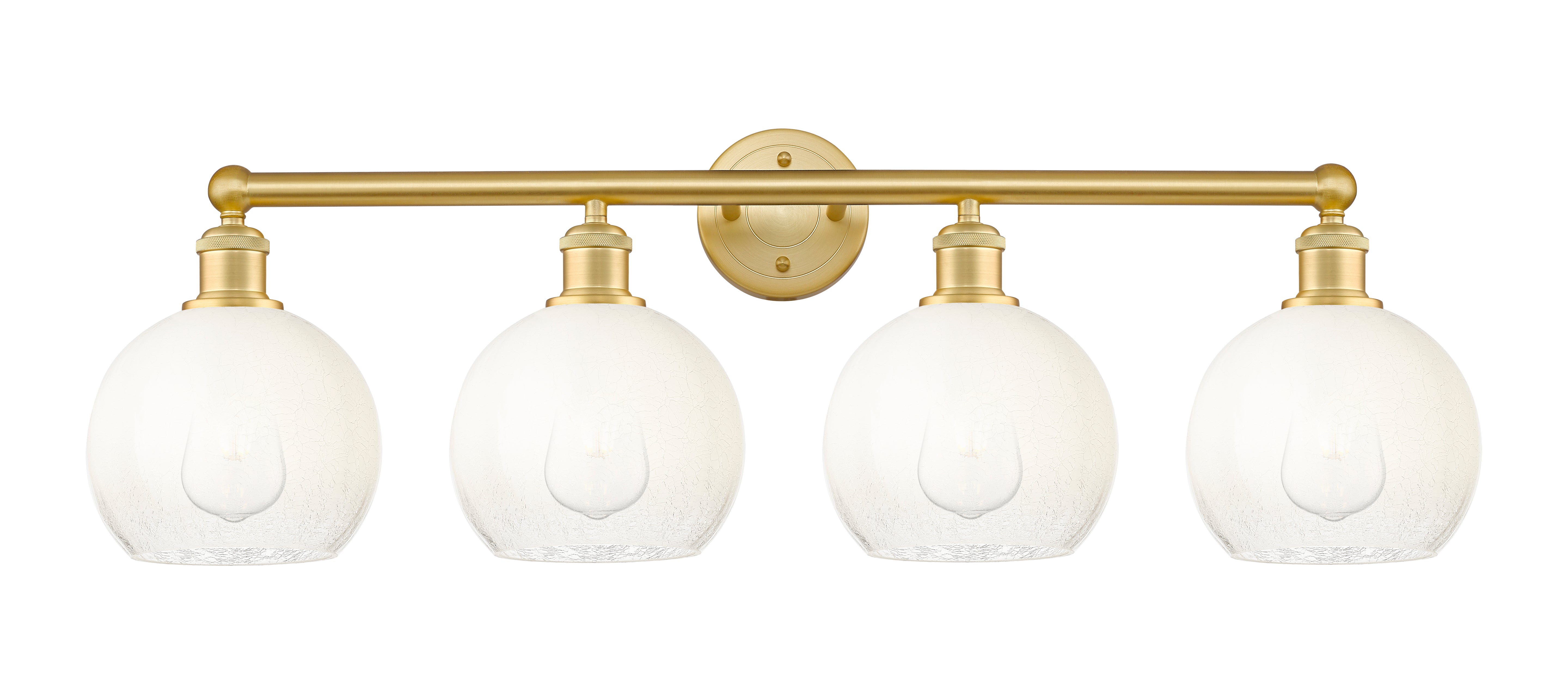 Edison Bath Vanity Light Cast Brass 33 Inch
