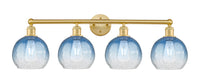 Edison Bath Vanity Light Cast Brass 33 Inch