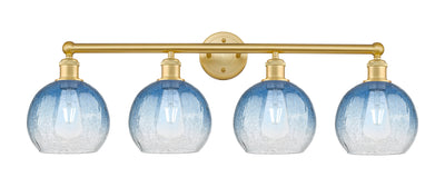 Edison Bath Vanity Light Cast Brass 33 Inch