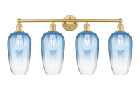 Edison Bath Vanity Light Cast Brass 34 Inch