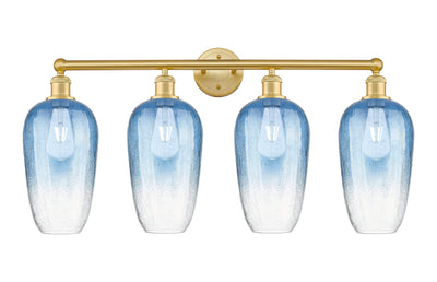 Edison Bath Vanity Light Cast Brass 34 Inch