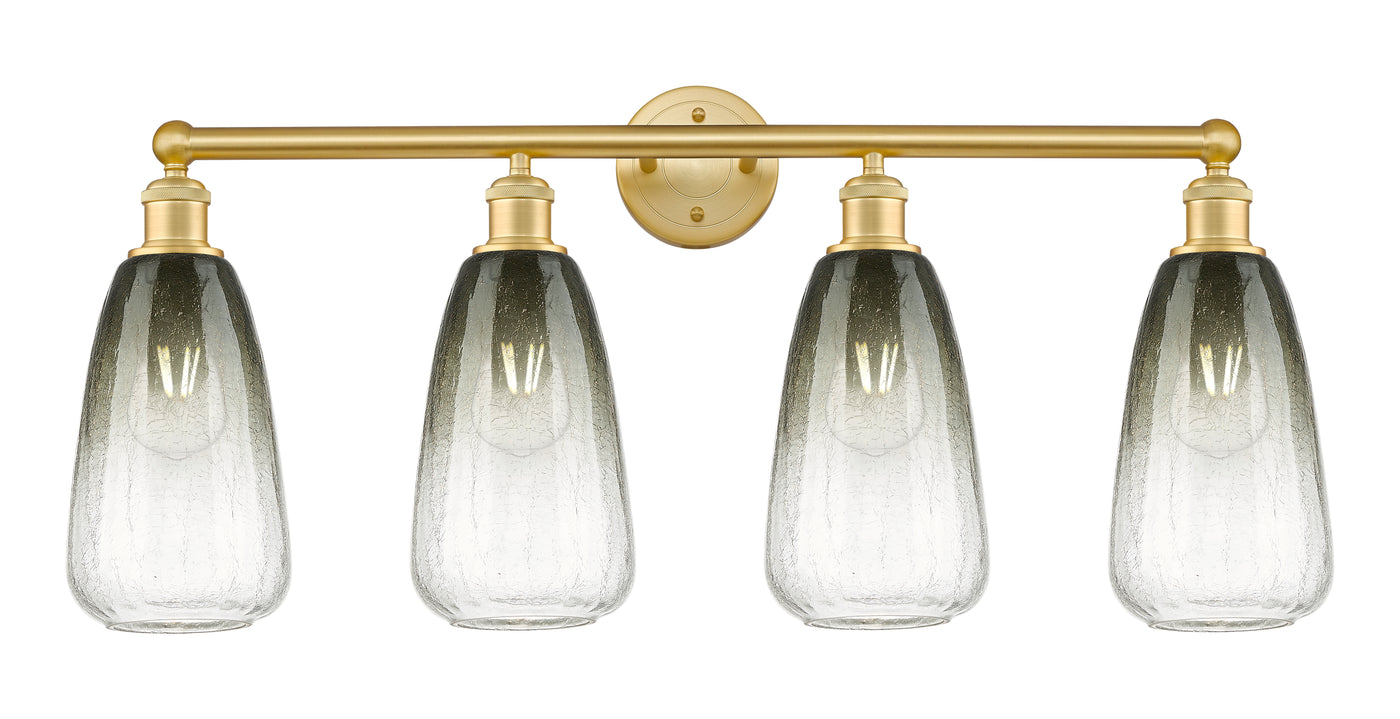 Edison Bath Vanity Light Cast Brass 34 Inch