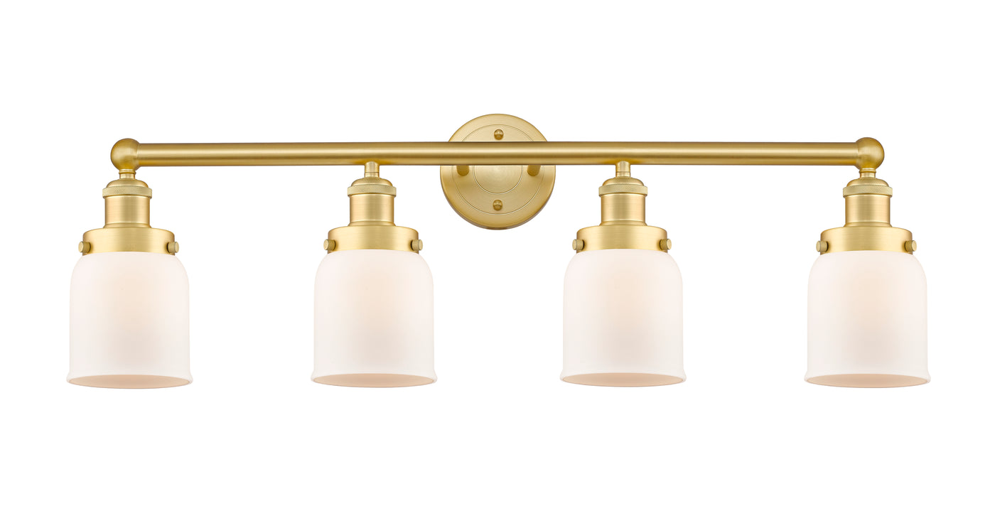 Edison Bath Vanity Light Brass 34 Inch