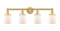 Edison Bath Vanity Light Brass 34 Inch