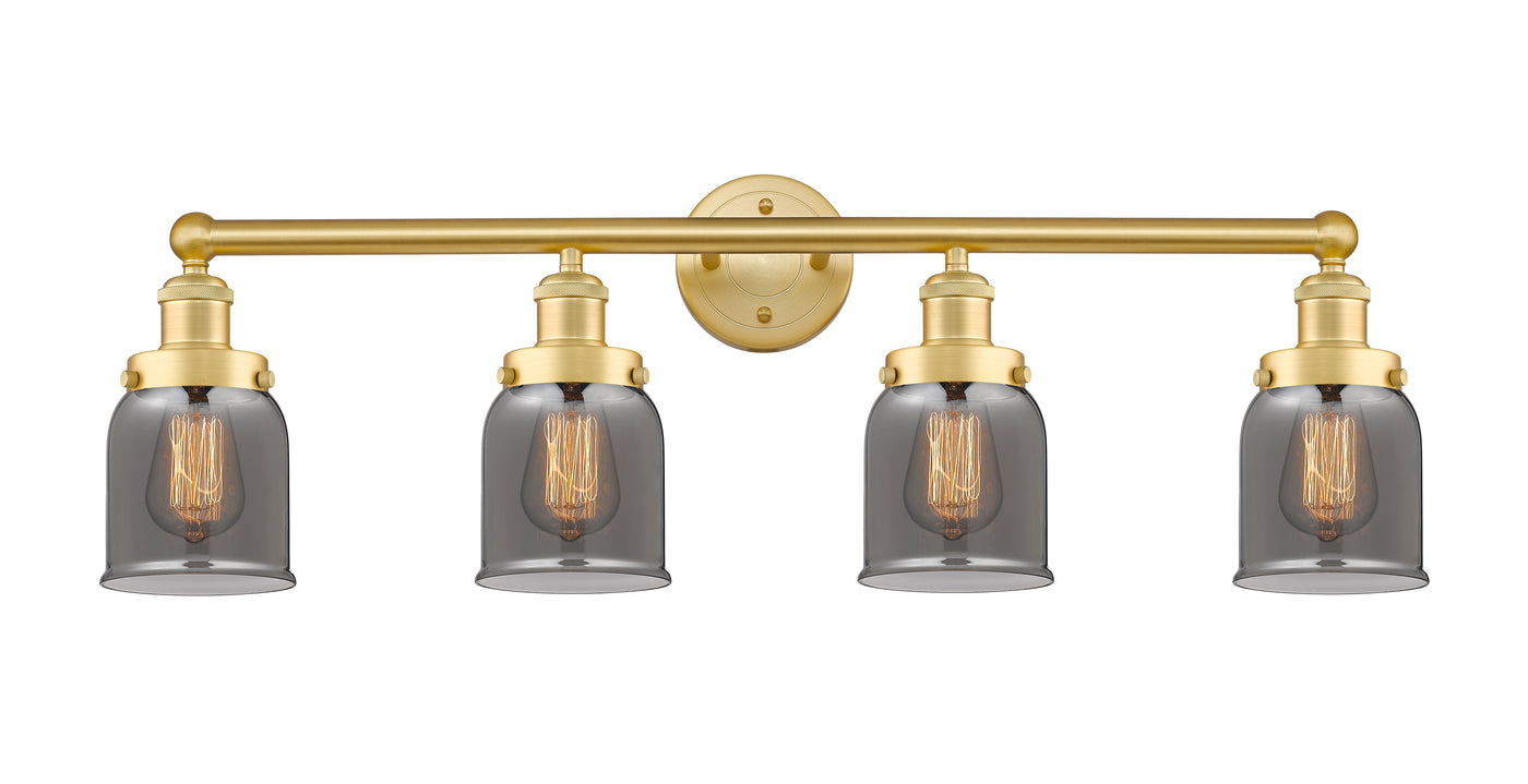 Edison Bath Vanity Light Brass 34 Inch