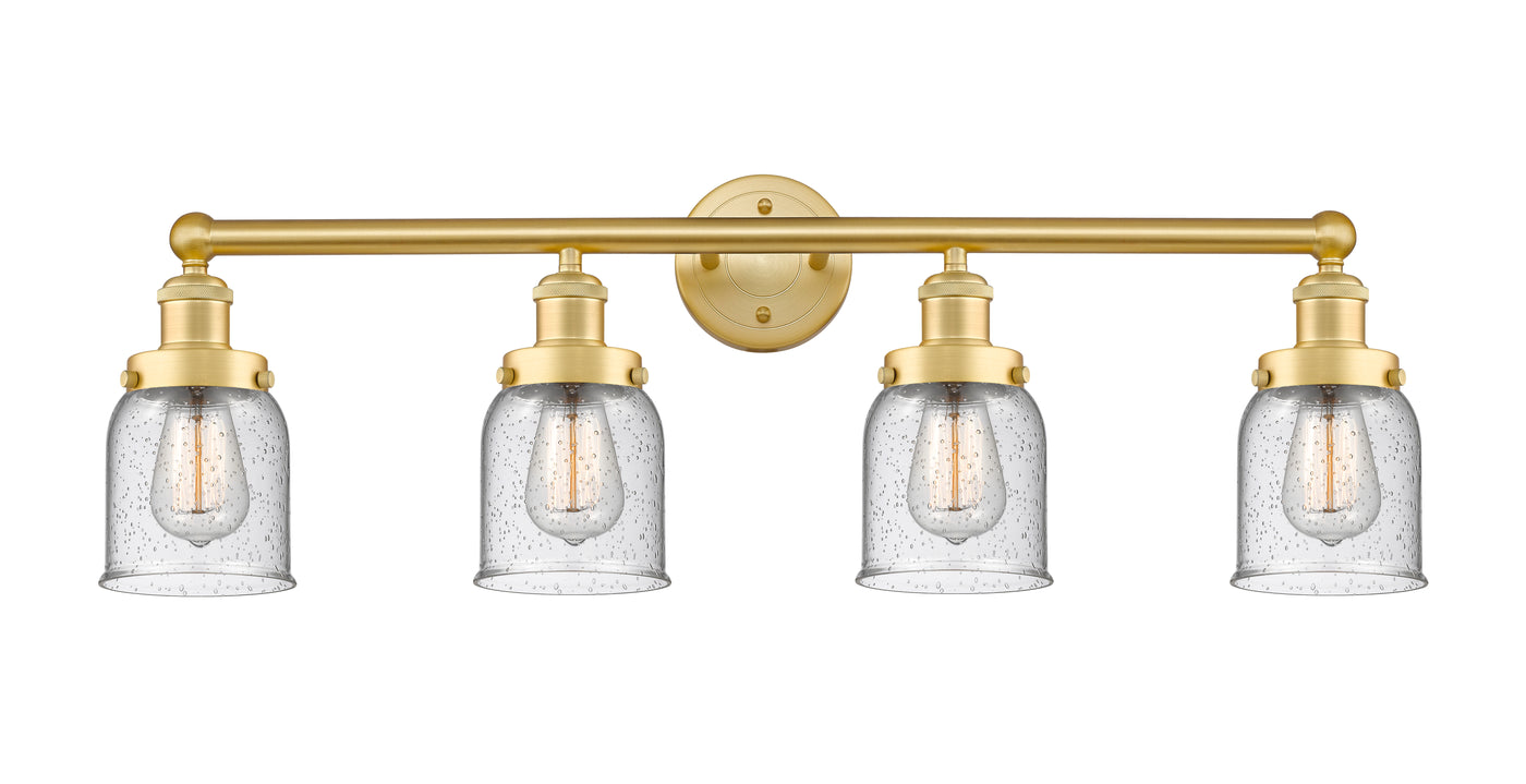 Edison Bath Vanity Light Brass 34 Inch