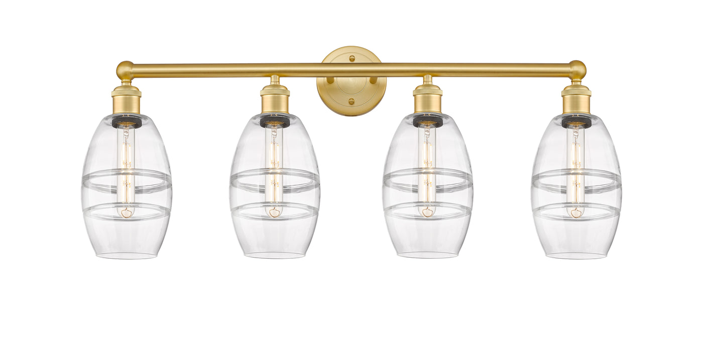 Edison Bath Vanity Light Cast Brass Glass