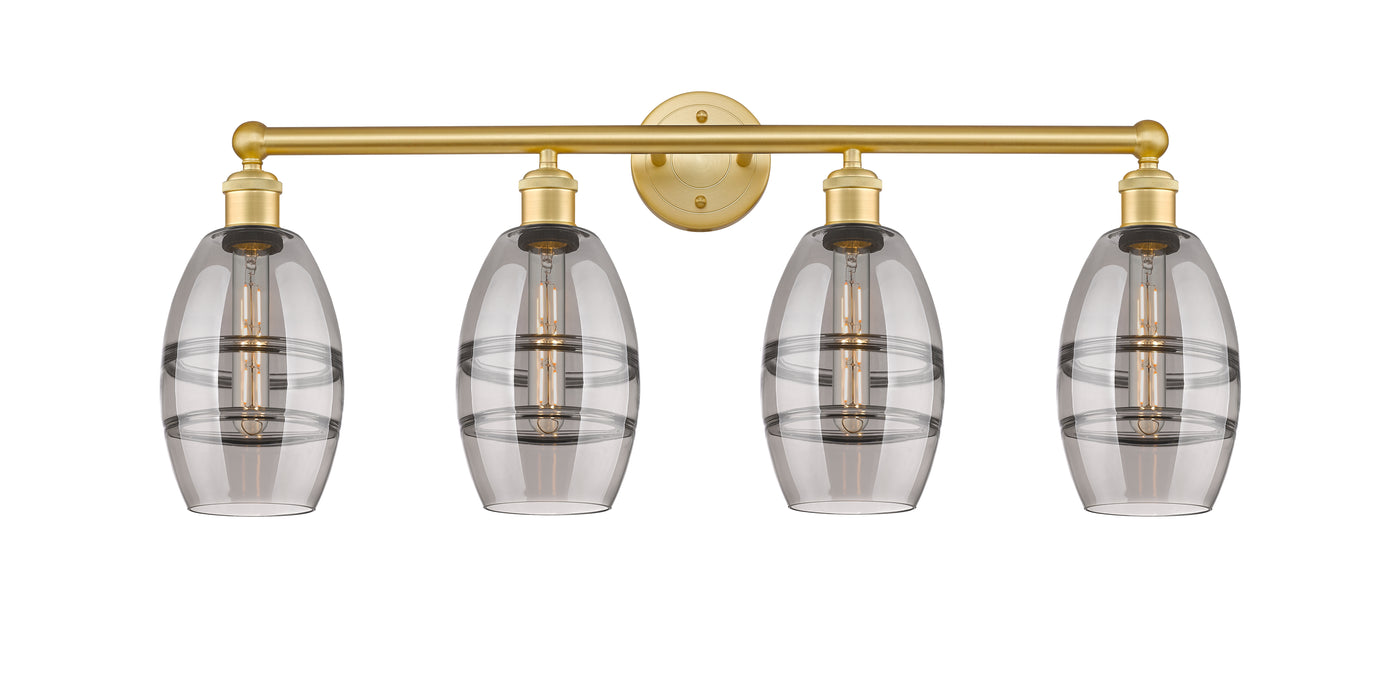Edison Bath Vanity Light Cast Brass Glass