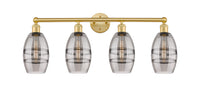 Edison Bath Vanity Light Cast Brass Glass