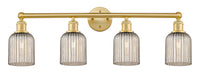 Edison Bath Vanity Light Steel Glass Modern