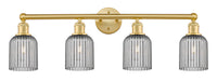 Edison Bath Vanity Light Steel Glass Modern