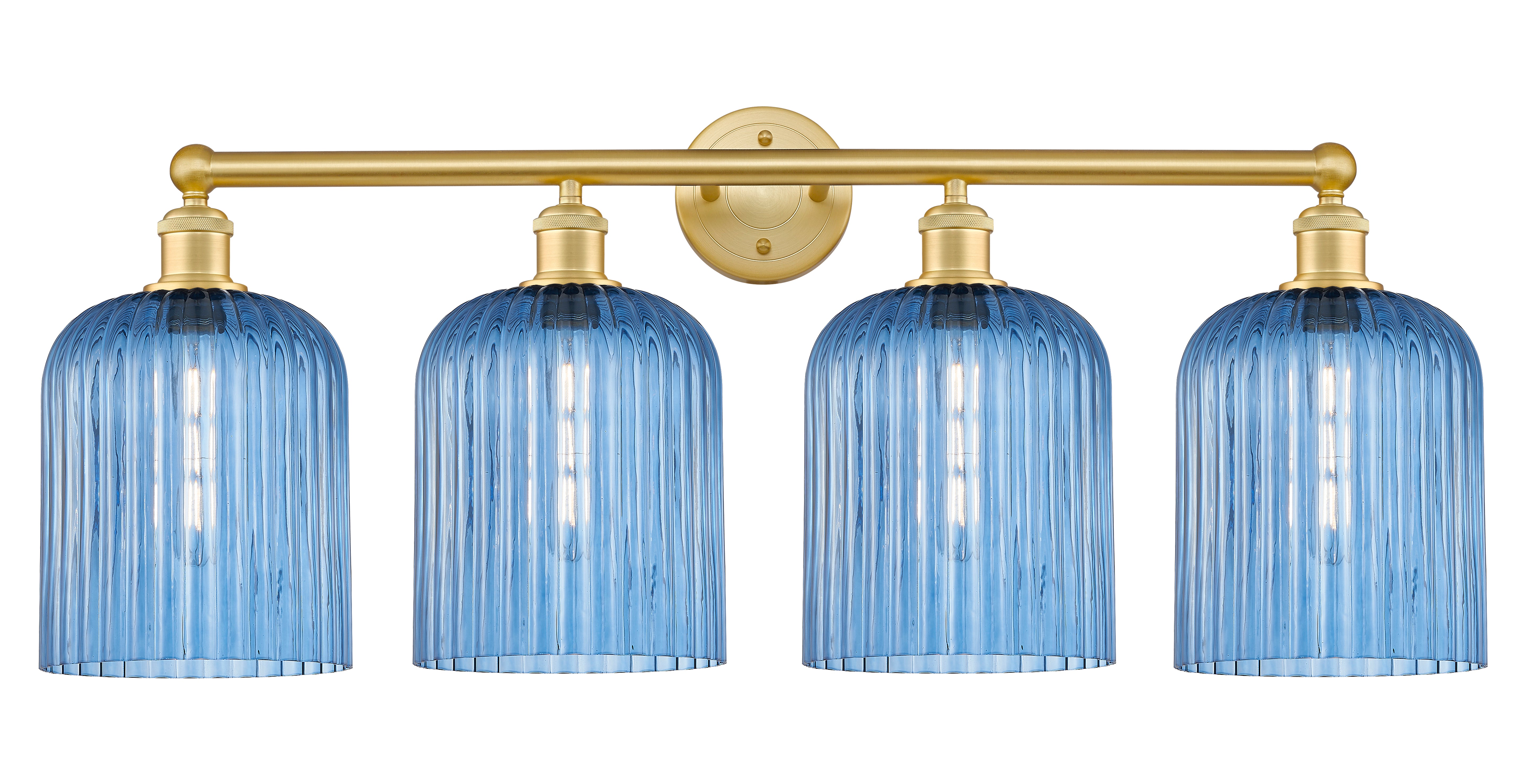 Edison Bath Vanity Light Cast Brass Finish