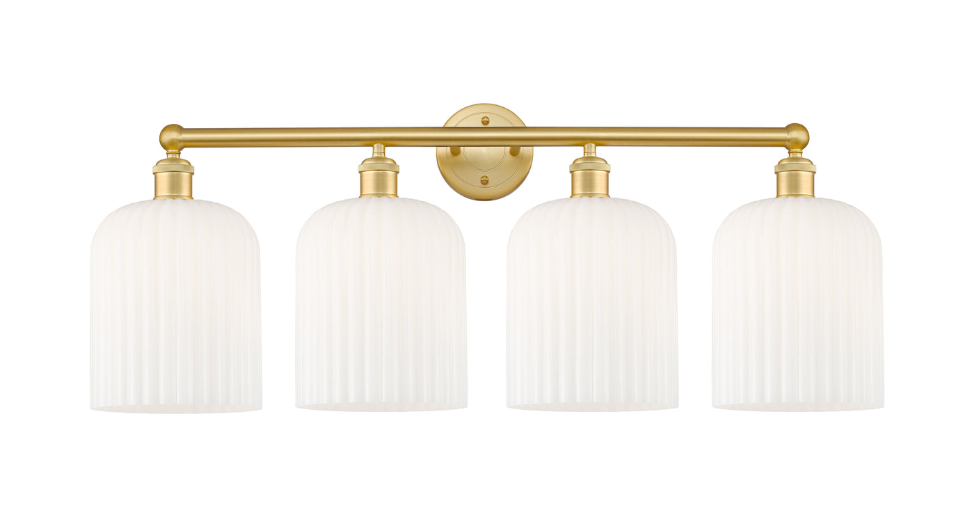 Edison Bath Vanity Light Cast Brass Finish