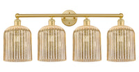 Edison Bath Vanity Light Cast Brass Finish