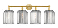 Edison Bath Vanity Light Cast Brass Finish