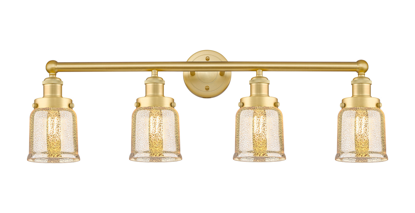 Edison Bath Vanity Light Brass 34 Inch