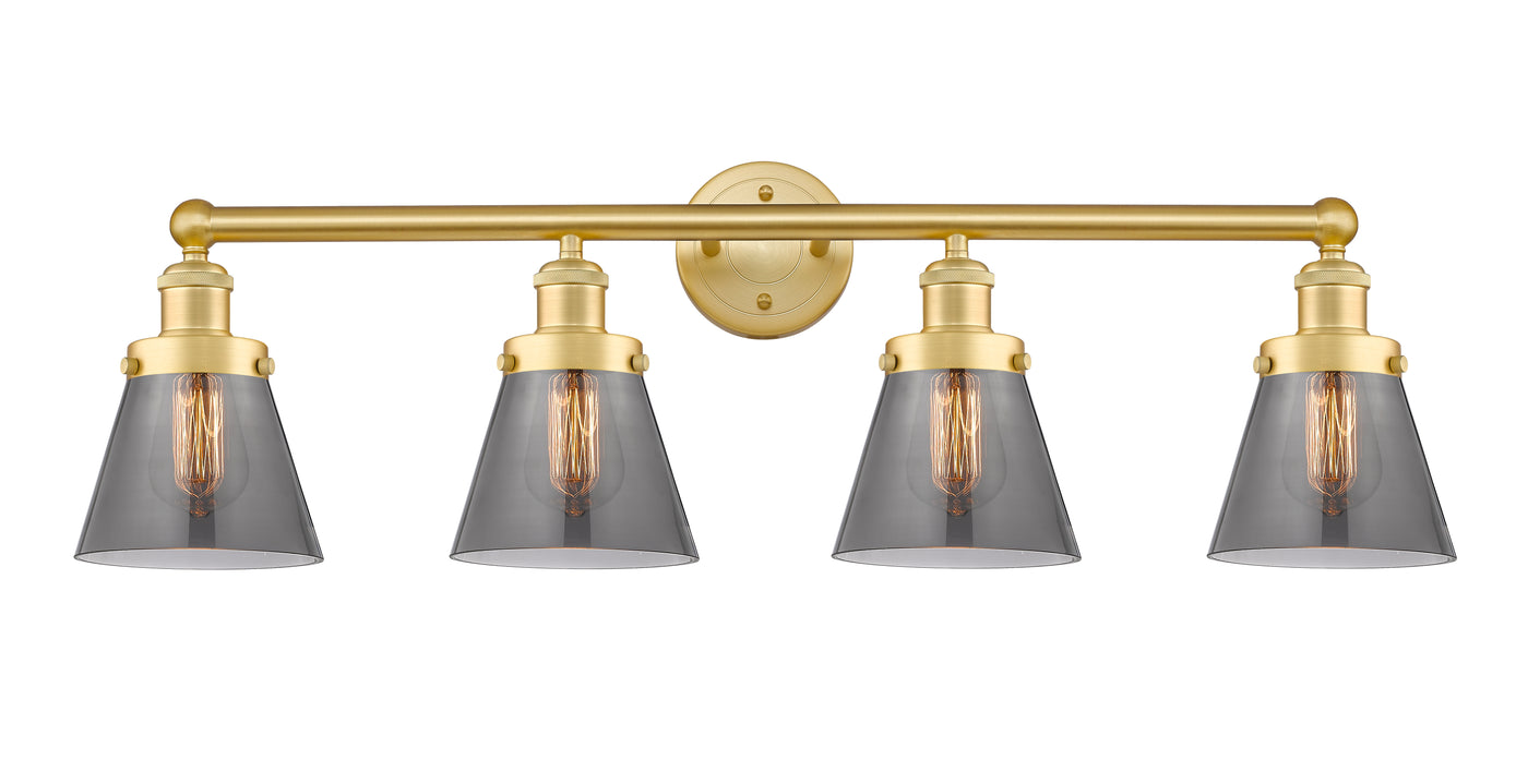 Edison Vanity Cast Brass Art Nouveau