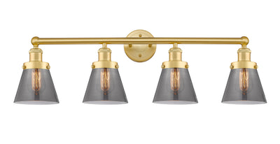 Edison Vanity Cast Brass Art Nouveau