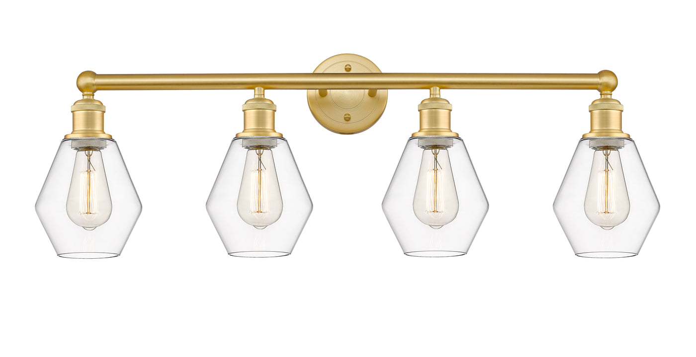 Edison Bath Vanity Light Cast Brass Finish