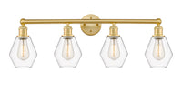Edison Bath Vanity Light Cast Brass Finish