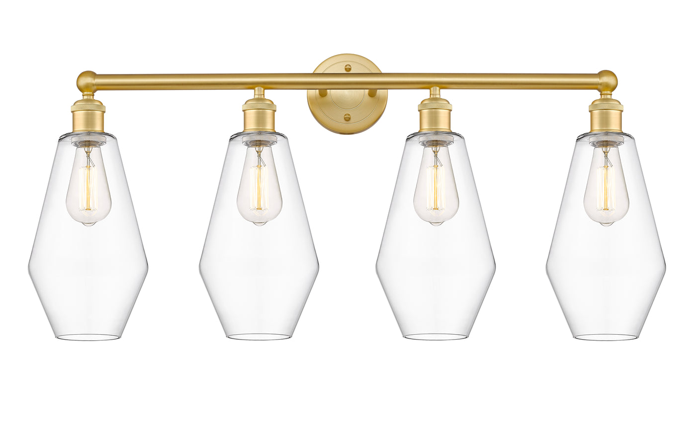 Edison Bath Vanity Light Cast Brass Finish