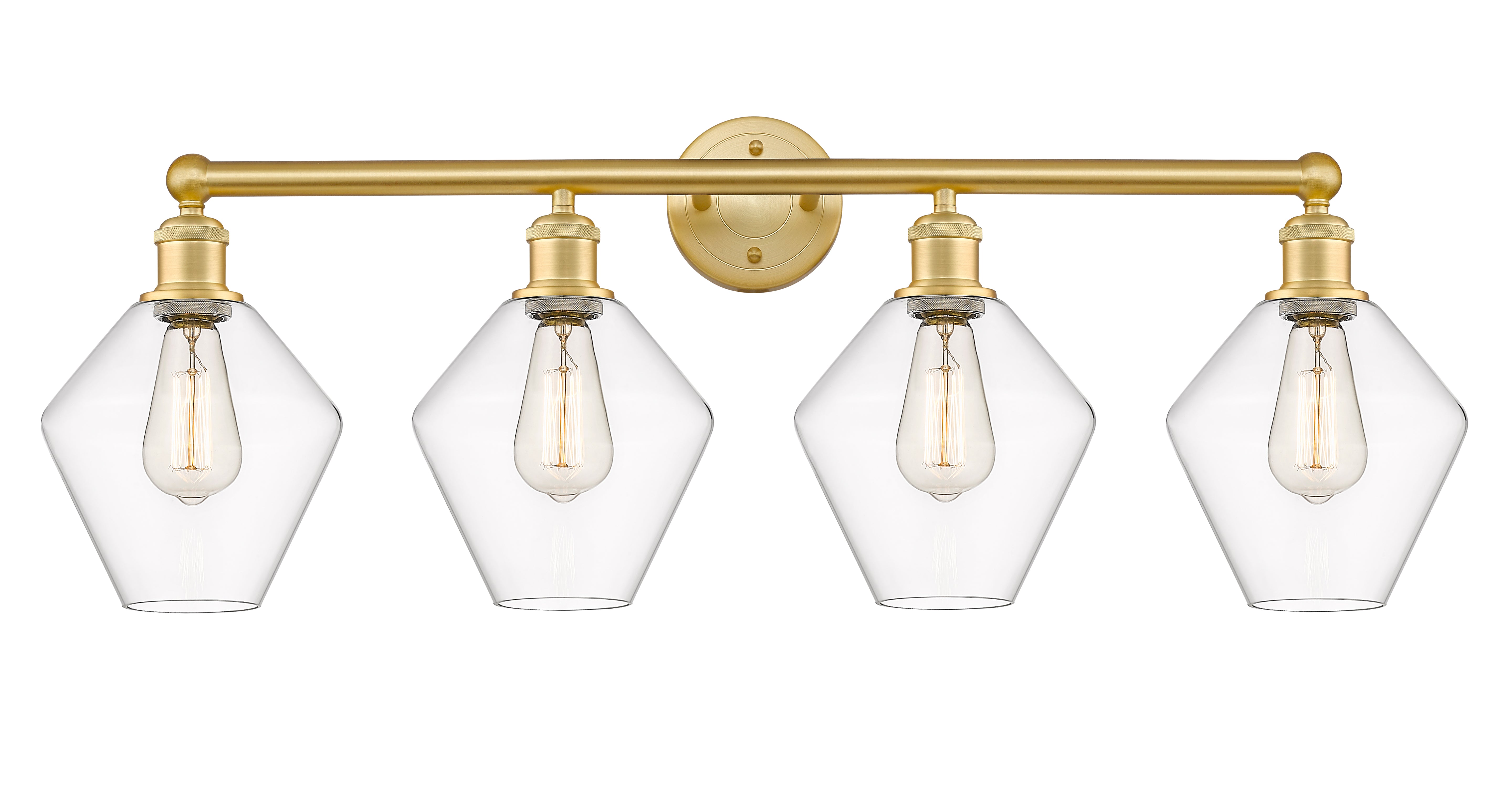 Edison Bath Vanity Light Cast Brass