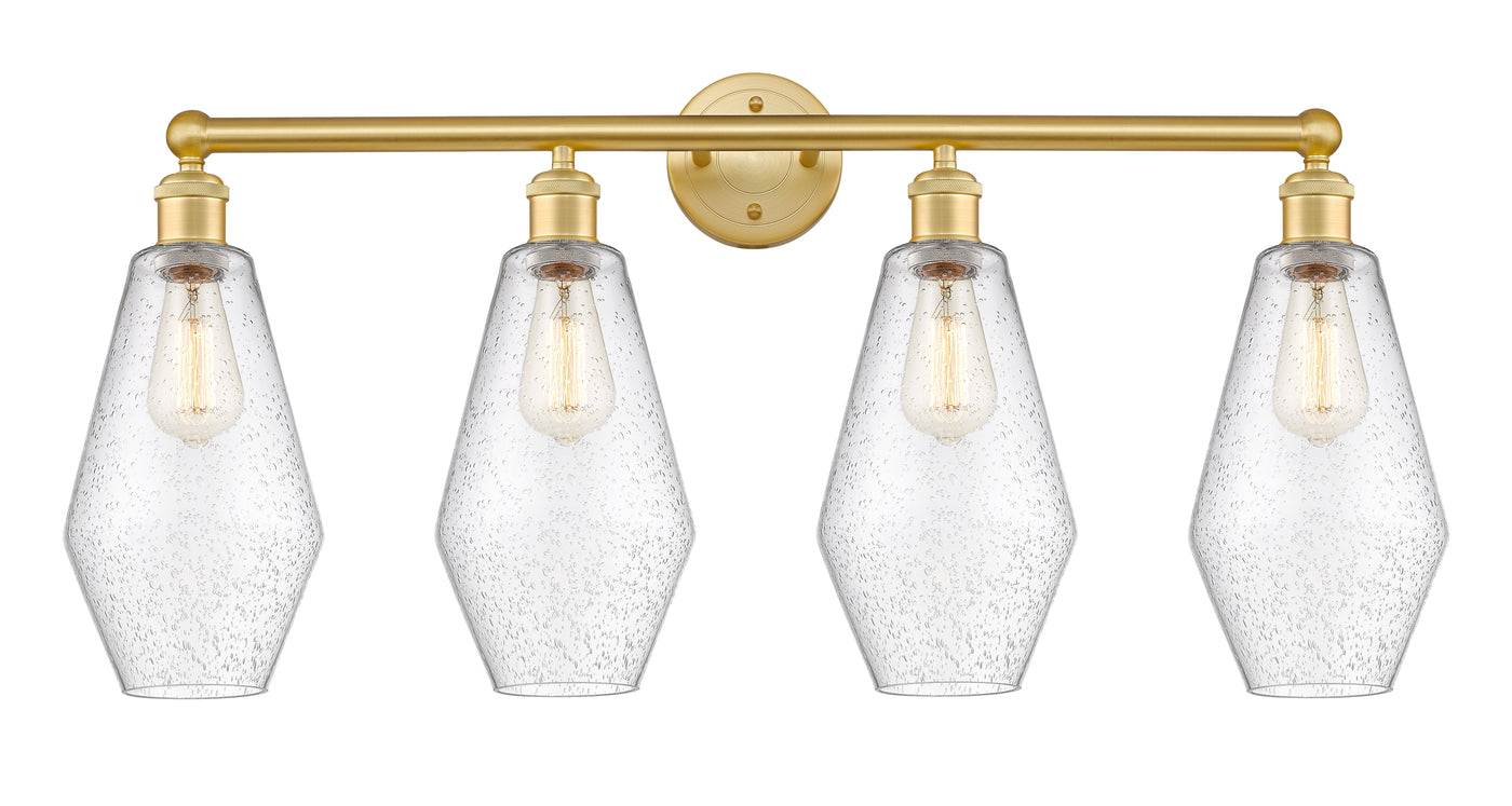 Edison Bath Vanity Light Cast Brass Finish