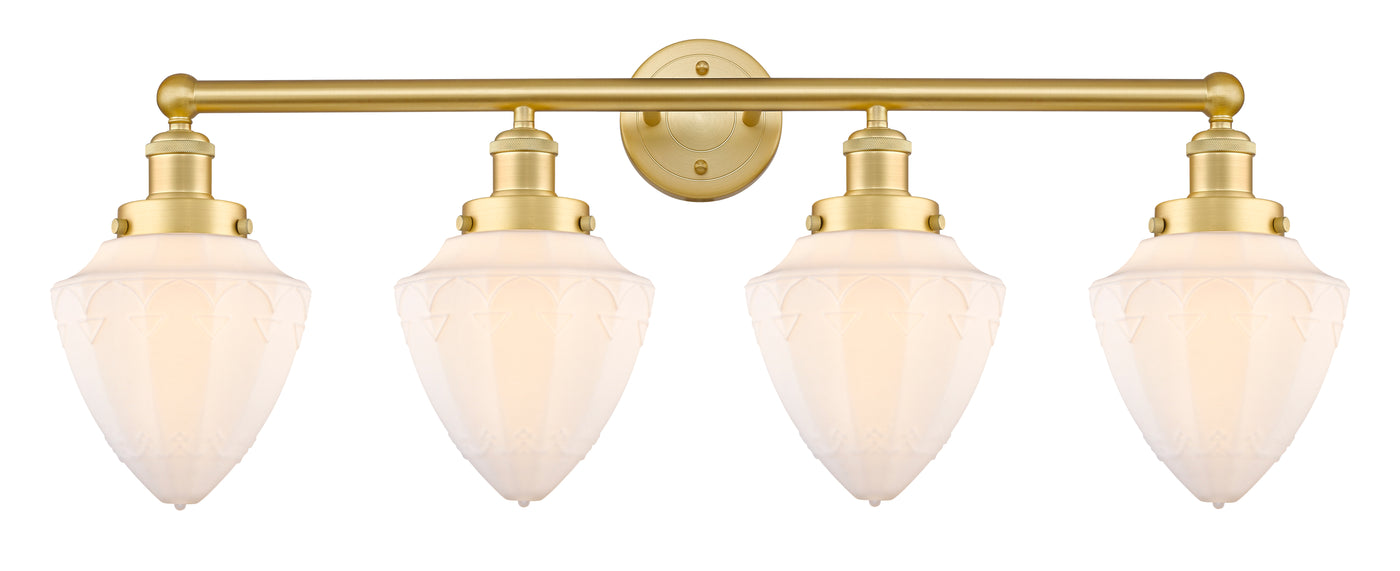 Edison Bath Vanity Light Cast Brass Glass