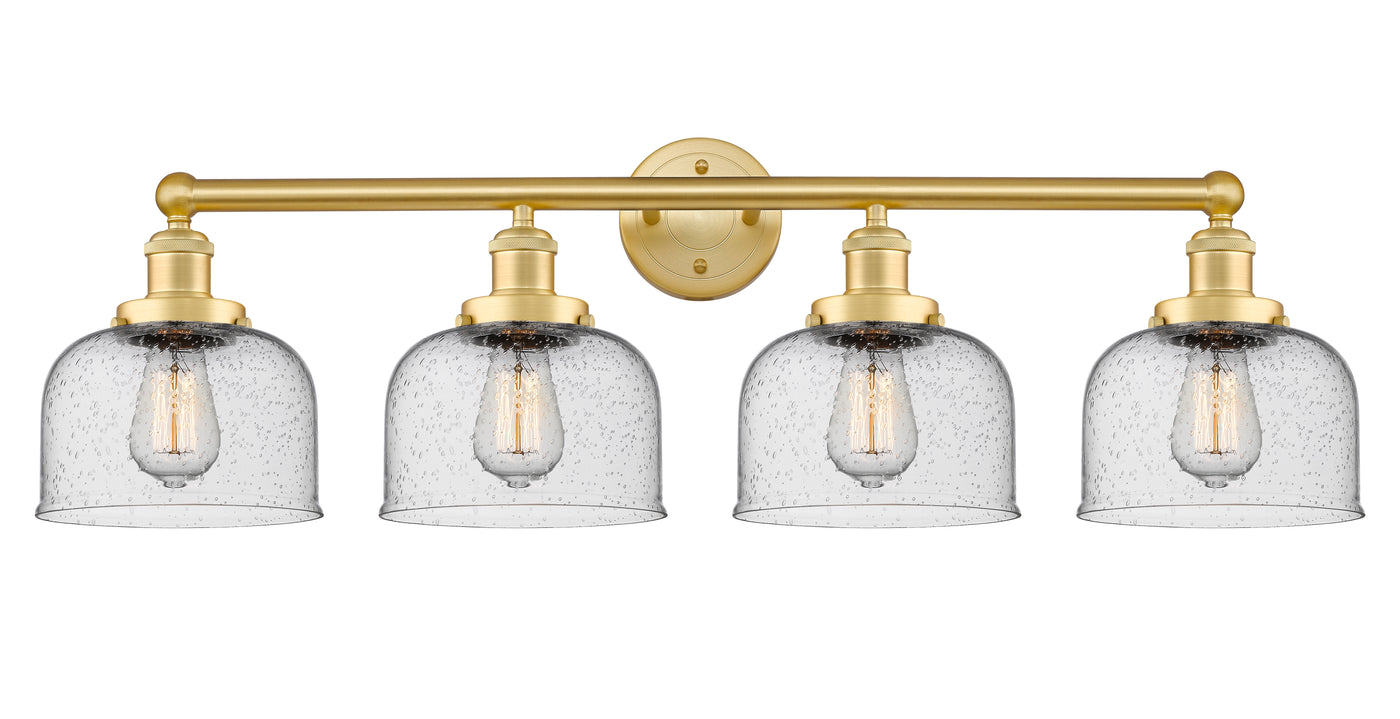 Edison Bath Vanity Light Cast Brass 34 Inch