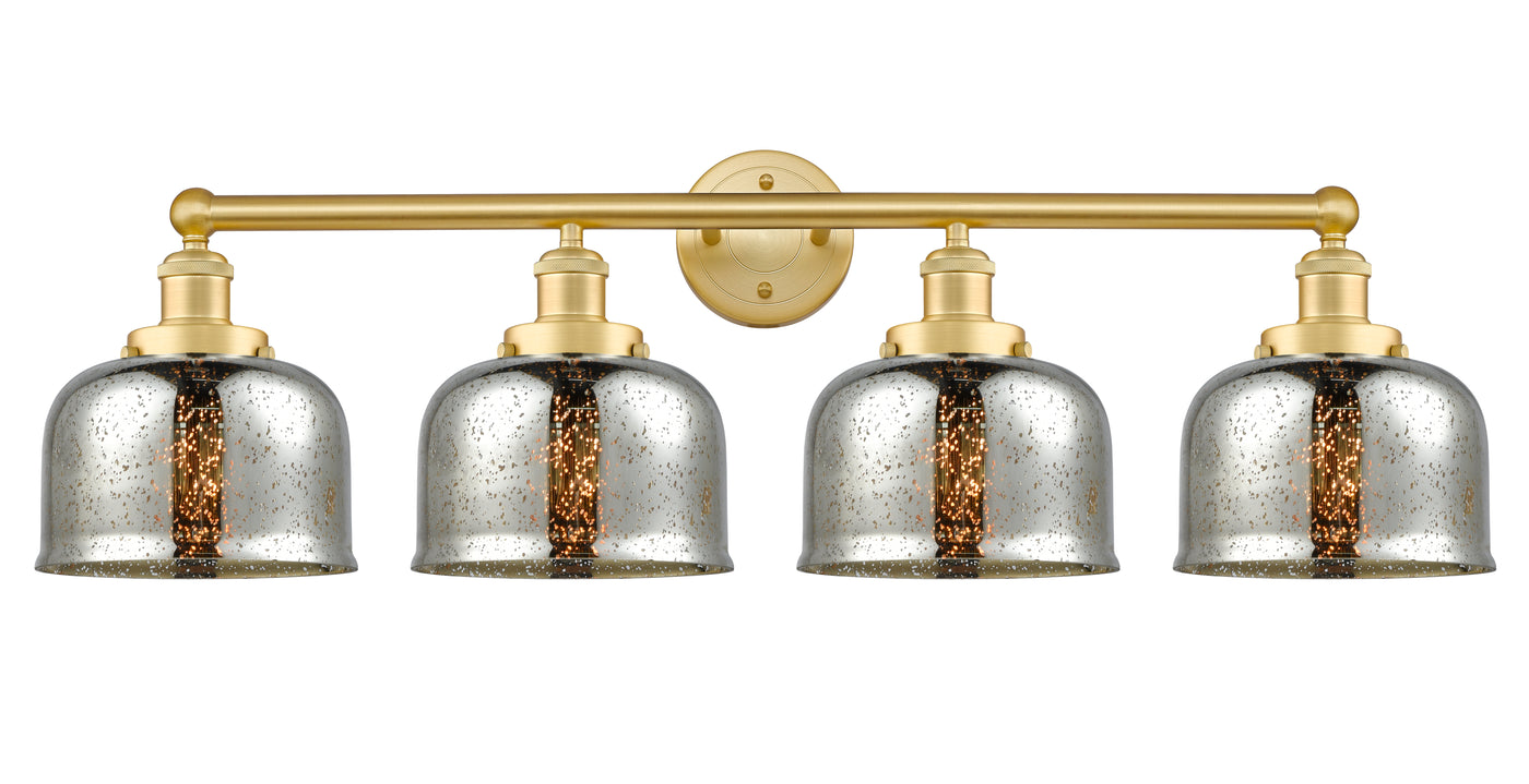 Edison Bath Vanity Light Cast Brass 34 Inch
