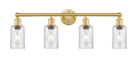 Edison Bath Vanity Light Cast Brass