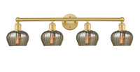 Edison Bath Vanity Light Cast Brass Finish