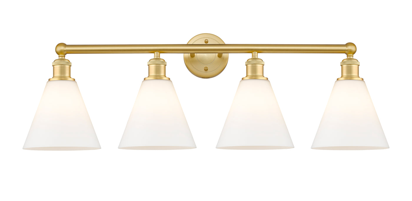 Edison Bath Vanity Light Cast Brass