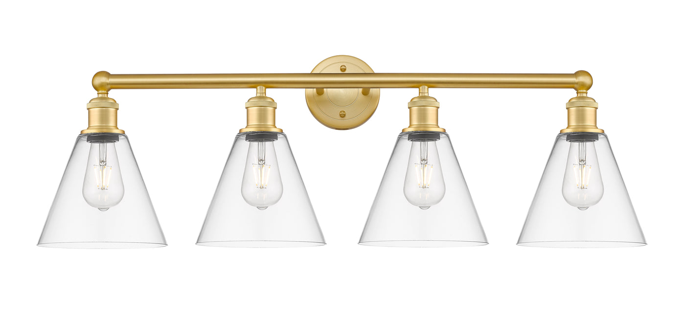 Edison Bath Vanity Light Cast Brass