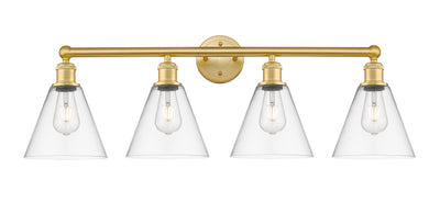 Edison Bath Vanity Light Cast Brass