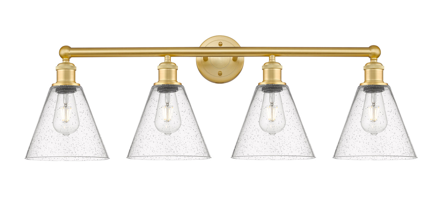Edison Bath Vanity Light Cast Brass