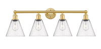Edison Bath Vanity Light Cast Brass