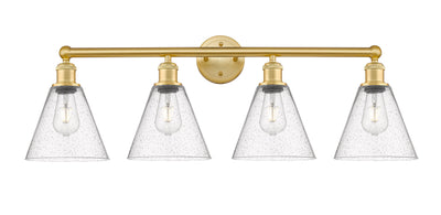 Edison Bath Vanity Light Cast Brass