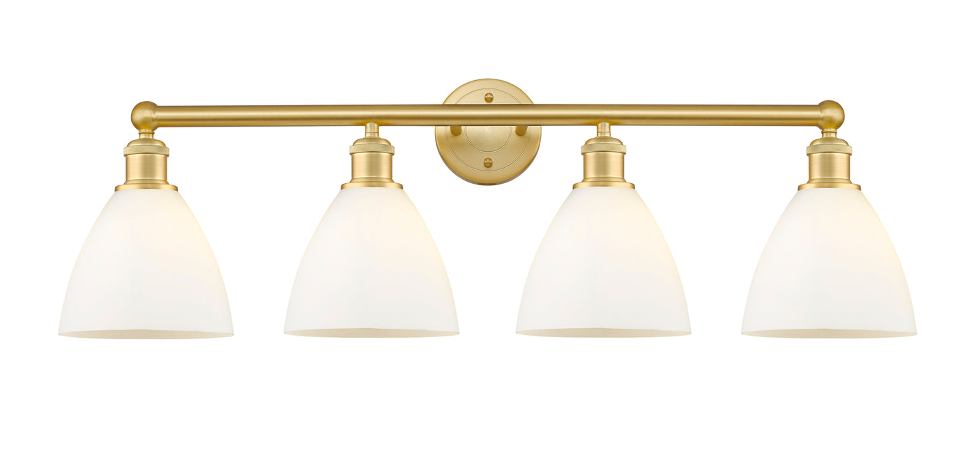 Edison Bath Vanity Light Brass Glass Steel